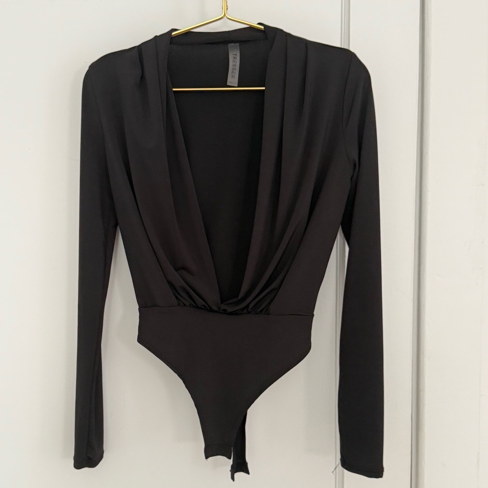 Black Long Sleeve Bodysuit